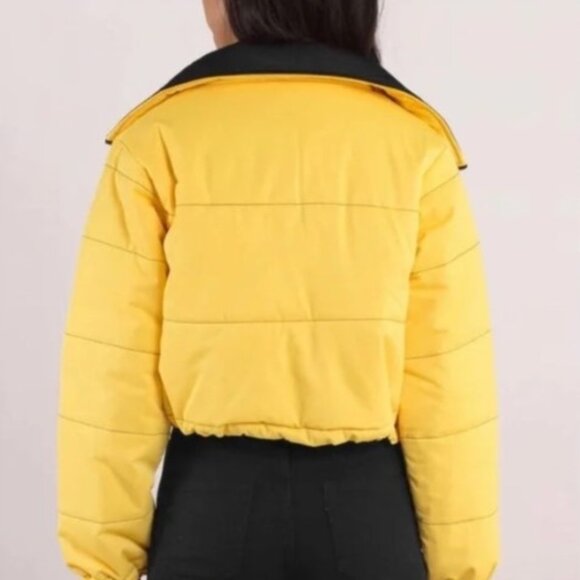 I.AM.GIA 🟣 GUC Size M Road Warrior Crop Puffer Jacket - Picture 3 of 15